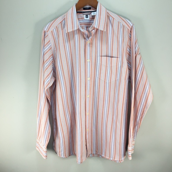 Gap Men’s SZMedium Classic Fit Long sleeve Button - Picture 2 of 6